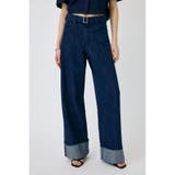BELTED WIDE ストレートデニム | MOUSSY OUTLET | 詳細画像13 