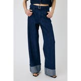 BELTED WIDE ストレートデニム | MOUSSY OUTLET | 詳細画像14 