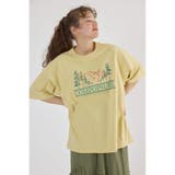 YEL | Embroidery motif Tシャツ | RODEO CROWNS WIDE BOWL