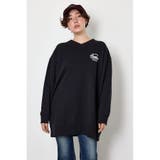BIGフラワープリントスウェットワンピース | RODEO CROWNS WIDE BOWL | 詳細画像1 