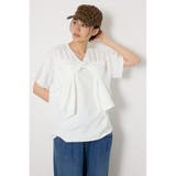 O/WHT1 | ビッグリボン2WAY Tシャツ | RODEO CROWNS WIDE BOWL