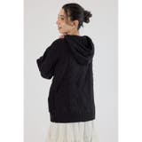 ロゴケーブルニットジップフーディー | RODEO CROWNS WIDE BOWL | 詳細画像10 