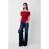SHEER OFF SHOULDER トップス | MOUSSY OUTLET | 詳細画像12 