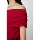 SHEER OFF SHOULDER トップス | MOUSSY OUTLET | 詳細画像18 