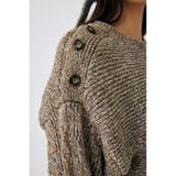 SHOULDER BUTTON ミニドレス | MOUSSY OUTLET | 詳細画像21 