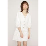 V NECK DENIM ショートワンピース | SLY OUTLET | 詳細画像5
