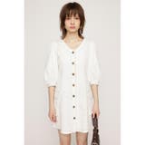 IVOY3 | V NECK DENIM ショートワンピース | SLY OUTLET