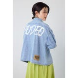 L/BLU1 | デニムワイドシャツ | RODEO CROWNS WIDE BOWL
