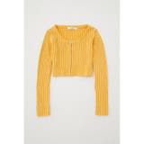 ORG | STONE WASH ZIP UP ニットカーディガン | MOUSSY OUTLET