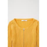 STONE WASH ZIP UP ニットカーディガン | MOUSSY OUTLET | 詳細画像4