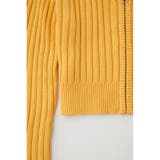 STONE WASH ZIP UP ニットカーディガン | MOUSSY OUTLET | 詳細画像7