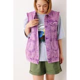 （WEB限定）カラーデニムベスト | RODEO CROWNS WIDE BOWL | 詳細画像7 