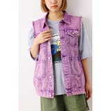 （WEB限定）カラーデニムベスト | RODEO CROWNS WIDE BOWL | 詳細画像8 