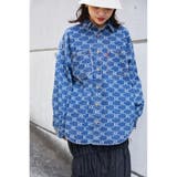 BLU | （WEB限定）MG LOGO DENIM JACKET | RODEO CROWNS WIDE BOWL