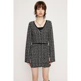 M/BLK7 | TWEED KNIT ショートスカート | SLY OUTLET