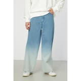 L/BLU1 | フェードワイドデニムパンツ | RODEO CROWNS WIDE BOWL