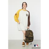 L/T.GRY1 | MLBラグランスウェットワンピース | RODEO CROWNS WIDE BOWL