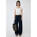 OPEN NECK GATHER ブラウス | MOUSSY OUTLET | 詳細画像4