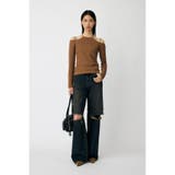 OPEN SHOULDER HALTER ニットトップス | MOUSSY OUTLET | 詳細画像9