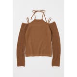 OPEN SHOULDER HALTER ニットトップス | MOUSSY OUTLET | 詳細画像12 