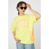 L/YEL1 | ネオンロゴTシャツ | RODEO CROWNS WIDE BOWL