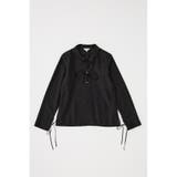 BLK | RIBBON シアーシャツ | MOUSSY OUTLET