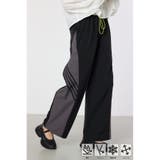 BLK | W/R Switching ラインパンツ | RODEO CROWNS WIDE BOWL