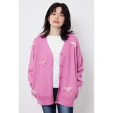 スター柄ニットカーディガン | RODEO CROWNS WIDE BOWL | 詳細画像15 