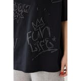 クレヨンタッチ同色発泡プリントTシャツ | RODEO CROWNS WIDE BOWL | 詳細画像24