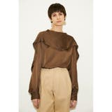 MARBLING TIE ブラウス | SLY OUTLET | 詳細画像1