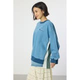 柄WHT5 | ラインドッキングデニムトップス | RODEO CROWNS WIDE BOWL