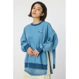 ラインドッキングデニムトップス | RODEO CROWNS WIDE BOWL | 詳細画像1 