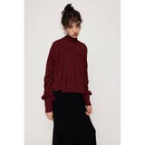 GATHER S/L BACK RIBBON ブラウス | SLY OUTLET | 詳細画像7