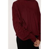 GATHER S/L BACK RIBBON ブラウス | SLY OUTLET | 詳細画像11