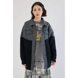 ニットドッキングルーズデニムジャケット | RODEO CROWNS WIDE BOWL | 詳細画像1 