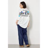 フラワースクリプトロゴ5分袖Tシャツ | RODEO CROWNS WIDE BOWL | 詳細画像5 