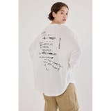 梨地VネックロングスリーブTシャツ | RODEO CROWNS WIDE BOWL | 詳細画像3 