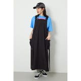 BLK | W/Rサイドラインジャンパースカート | RODEO CROWNS WIDE BOWL