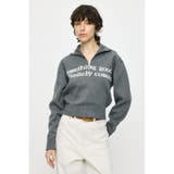LETTERED HALF ZIPセーター | MOUSSY OUTLET | 詳細画像11