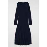 ASYMMETRY COLLAR KNIT ドレス | MOUSSY OUTLET | 詳細画像5