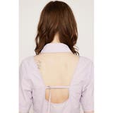 FRONT ZIP BACK OPEN ブラウス | SLY OUTLET | 詳細画像15