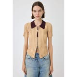 L/ORG1 | ZIP UP RIB KNIT H/S シャツ | MOUSSY OUTLET