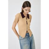 ZIP UP RIB KNIT H/S シャツ | MOUSSY OUTLET | 詳細画像19