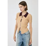 ZIP UP RIB KNIT H/S シャツ | MOUSSY OUTLET | 詳細画像20