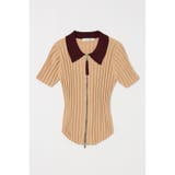 ZIP UP RIB KNIT H/S シャツ | MOUSSY OUTLET | 詳細画像21