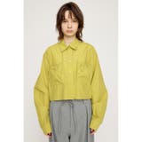 GATHER POCKET CROPPED シャツ | SLY OUTLET | 詳細画像5 