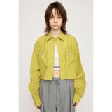 LIME | GATHER POCKET CROPPED シャツ | SLY OUTLET