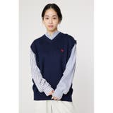 NVY | Kelly ルーズニットベスト | RODEO CROWNS WIDE BOWL