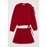 TIED RIBBON セーター & ミニスカート | MOUSSY OUTLET | 詳細画像14
