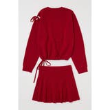 TIED RIBBON セーター & ミニスカート | MOUSSY OUTLET | 詳細画像15